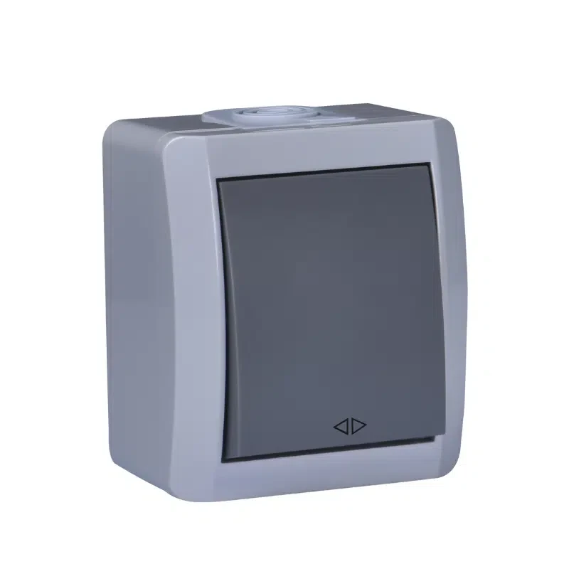 Ключ девиаторен схема 6 пком открит монтаж сив IP54 Nora Mutlusan.png